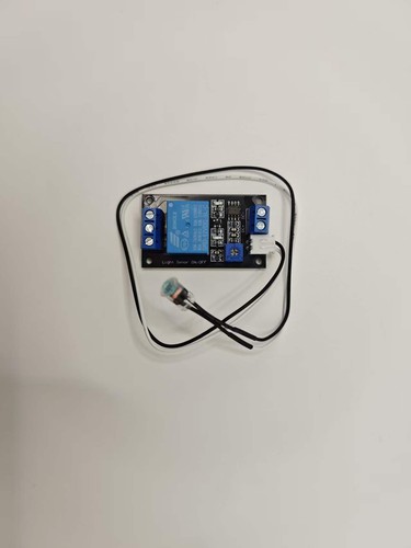 Photoresistor relay control