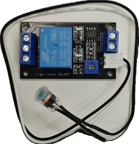 Photoresistor relay control