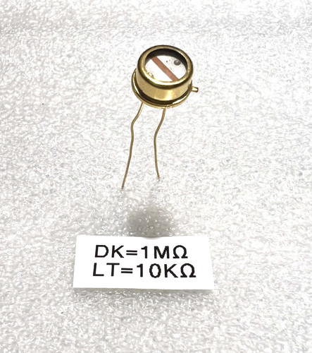 Photoresistor drk 1mω - photoresistor, drk=1mΩ
