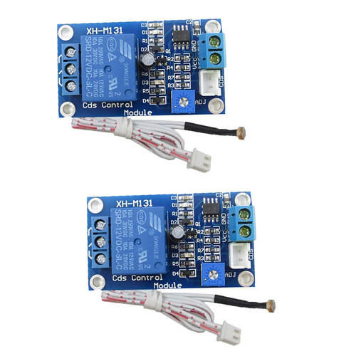 2pcs 12v photoresistor - photoresistor, sensor
