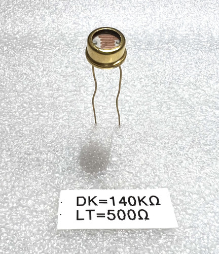 Photoresistor drk 140kω - photoresistor, drk=140kΩ