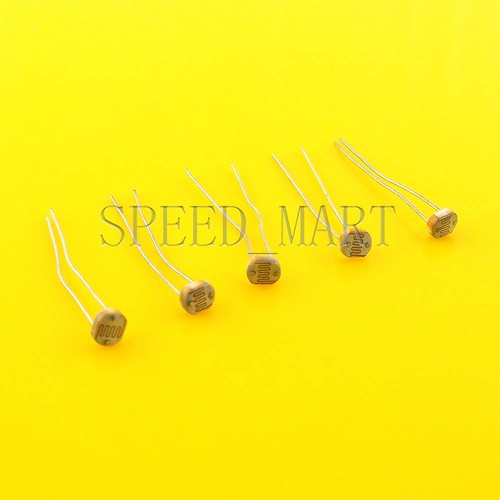 Pcs photoresistor ldr cds - 5,
