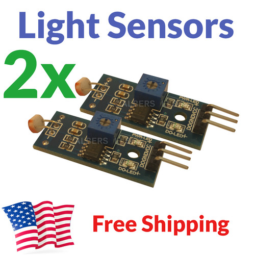 2pcs photoresistor light - 2pcs,